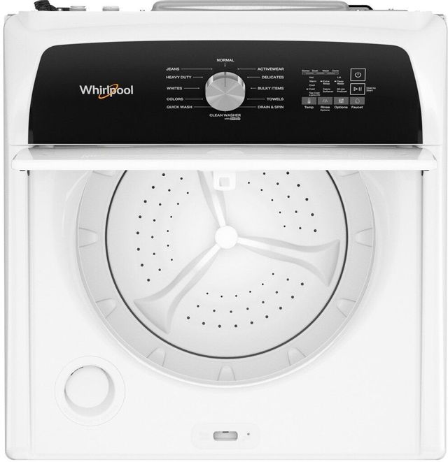Whirlpool® 4.6 Cu. Ft. White Top Load Washer 6