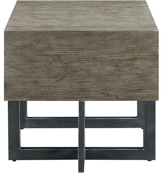 Elements International Bryson Rectangular Coffee Table With Drawer 2