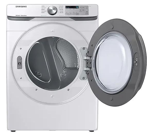 Samsung 7.5 Cu. Ft. White Front Load Gas Dryer-2