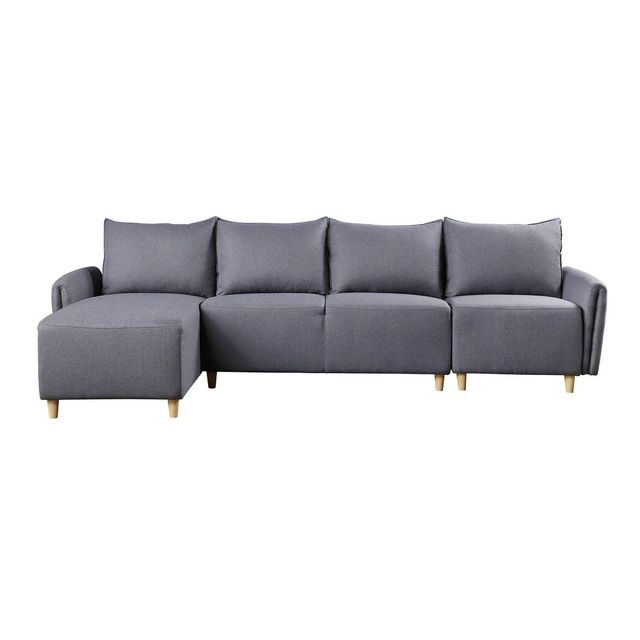 ACME FURNITURE MARCIN SECTIONAL IN GRAY 2