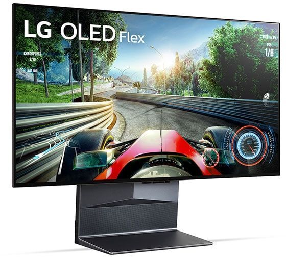LG 42" 4K Ultra HD OLED Flex Curved Smart TV-1