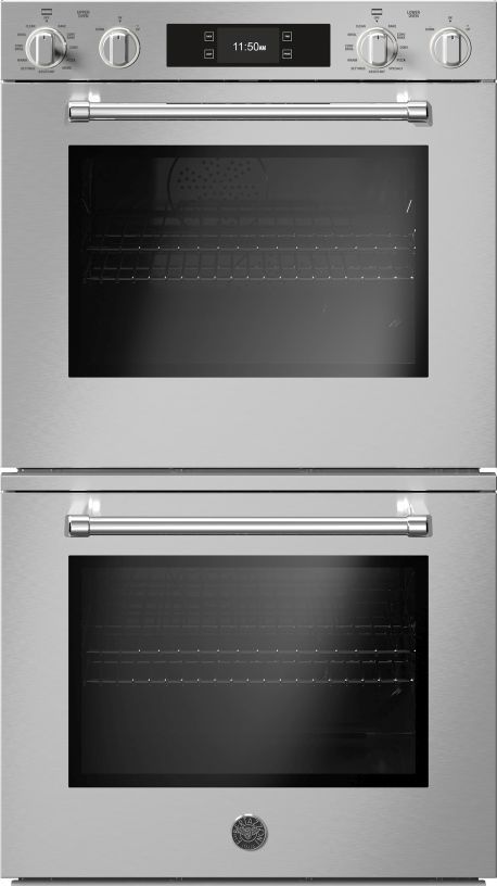 Bertazzoni Master Series 30" Stainless Steel Double Electric Convection Oven Self-Clean with Assistant-0