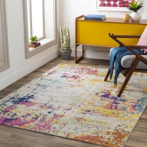 Surya Chester Multi-Colored 5'3" x 7'3" Rug-3