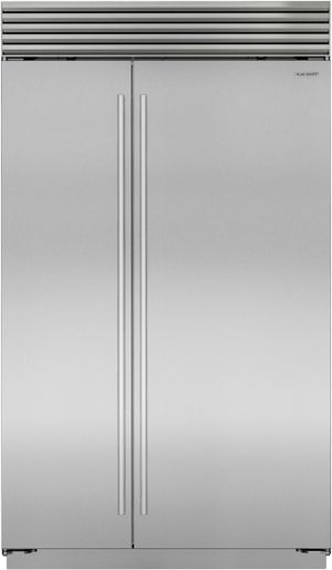 Sub-Zero® Classic Series 28.8 Cu. Ft. Stainless Steel Built In Side-by-Side Refrigerator