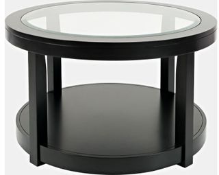 Jofran Inc. Urban Icon Black Round Cocktail Table