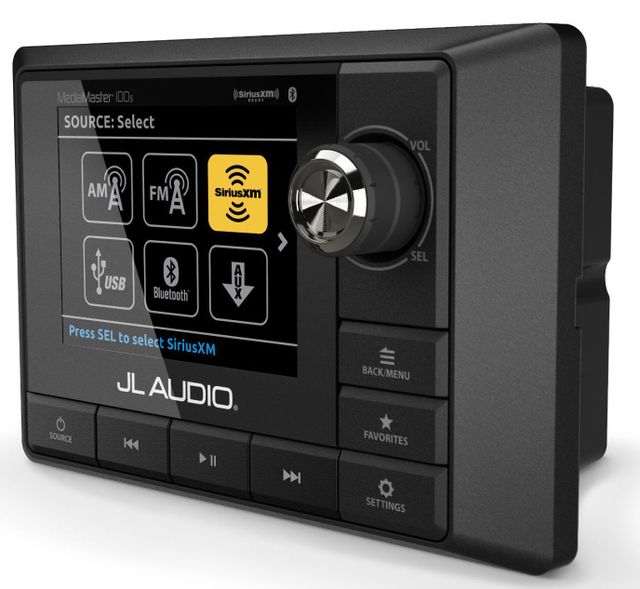 JL Audio® Weatherproof Source Unit with Full-Color LCD Display 2