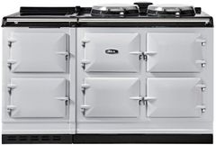 AGA eR7 Classic Cast Iron 60" Pearl Ashes Slide In Induction Range