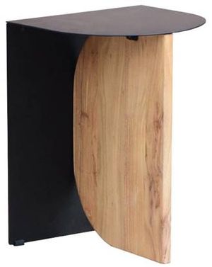 Signature Design by Ashley® Ladgate Black/Natural Side Table
