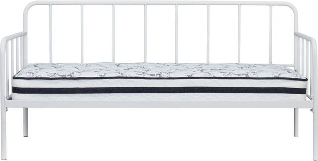Signature Design by Ashley® Trentlore White Twin Metal Day Youth Bed with Platform-1