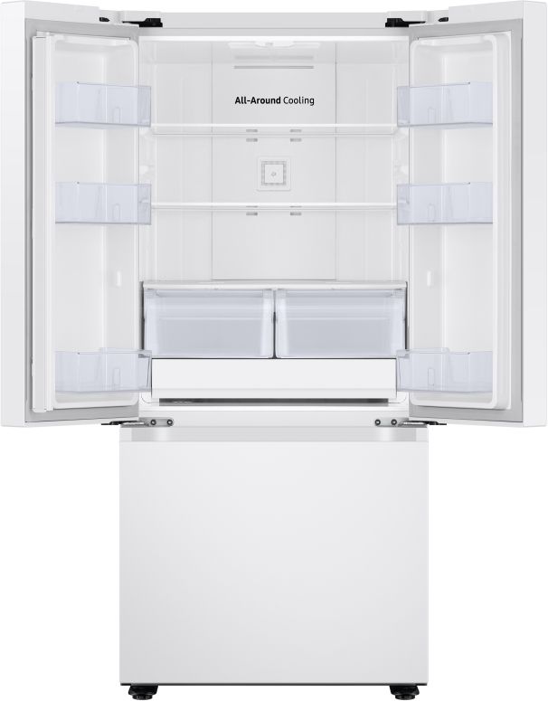 Samsung 22.1 Cu. Ft. White French Door Refrigerator 3