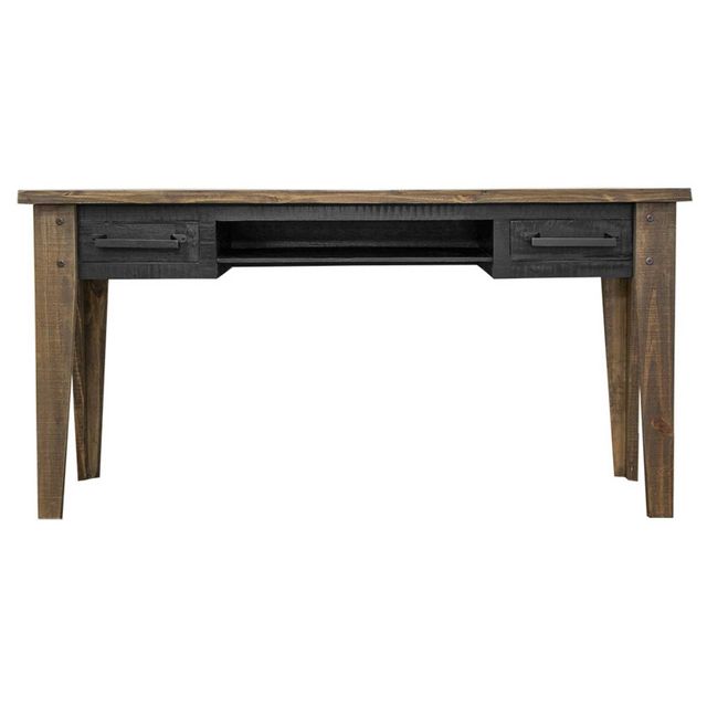 International Furniture Direct Agave Two Drawer Desk-0