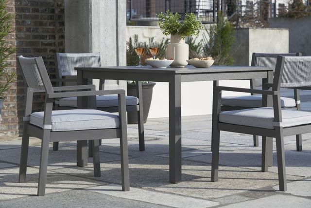 Signature Design by Ashley® Eden Town Grey Outdoor Dining Table 3