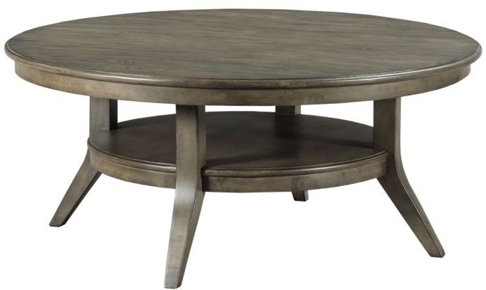 Kincaid® Cascade Lamont Sable Round Coffee Table | Bob Mills Furniture