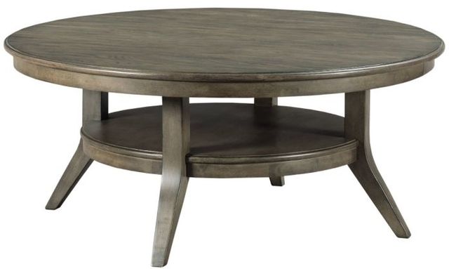 Kincaid® Cascade Gray Lamont Round Coffee Table