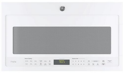 GE® Profile™ Over The Range Sensor Microwave Oven-White