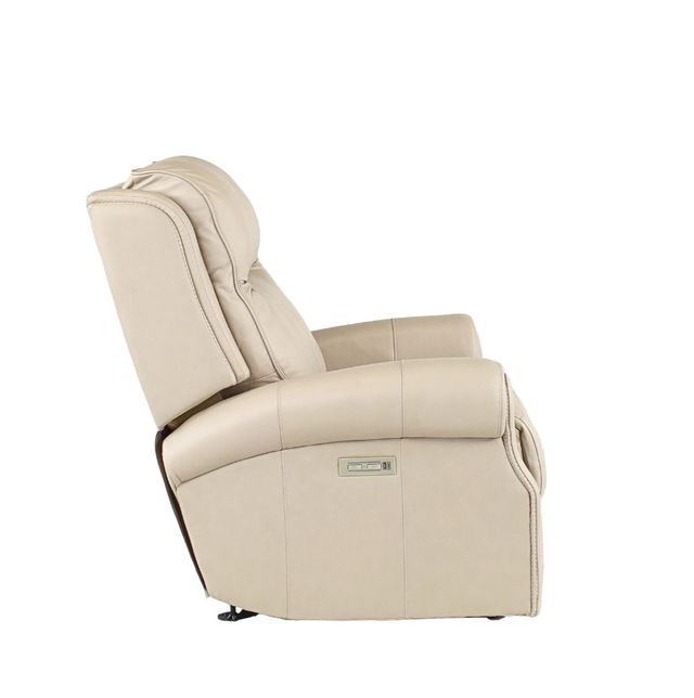 Hi Rock Home Whitney Leather Power Glider Recliner Miskelly Furniture 9881