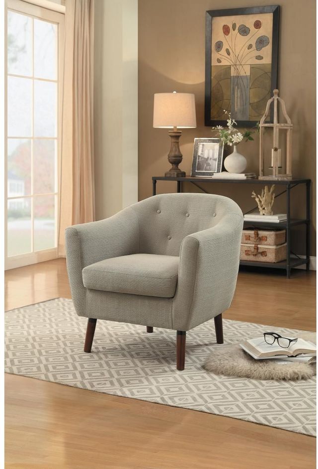 Homelegance® Lucille Beige Accent Chair 3