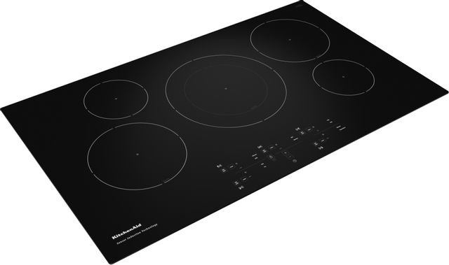 KitchenAid® 36" Black Induction Cooktop 2