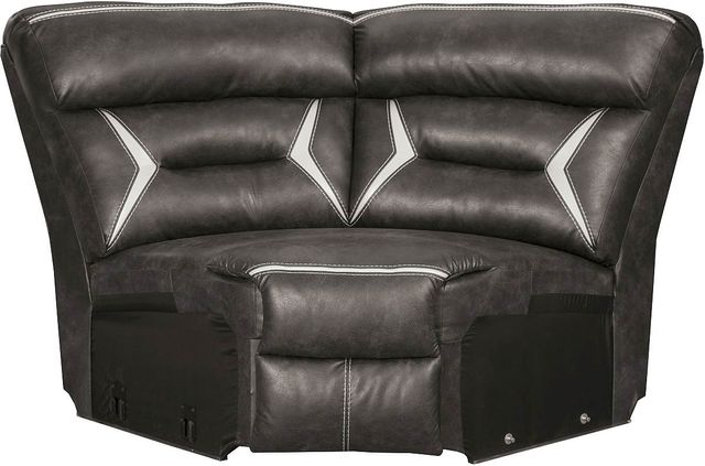 Signature Design by Ashley® Kincord 4-Piece Midnight Power Reclining Sectional -2