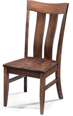 Archbold Furniture Customizable Amish Crafted Grizzly Florence Side Chair