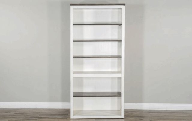 Sunny Designs European Cottage/Charcoal Gray Bookcase 1