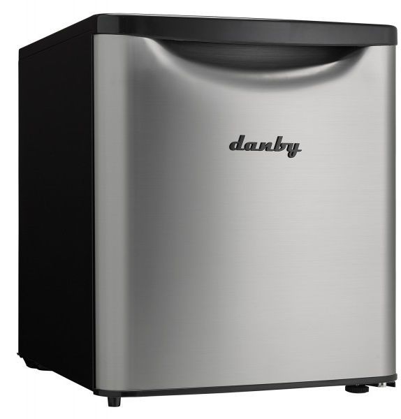 Danby® Contemporary Classic 1.7 Cu. Ft. Black Stainless Steel Compact Refrigerator 1