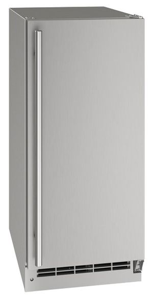 U-Line® Stainless Steel 15" Outdoor Clear Ice Machine
