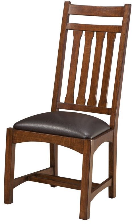 Intercon Oak Park Narrow Slat Back Side Chair