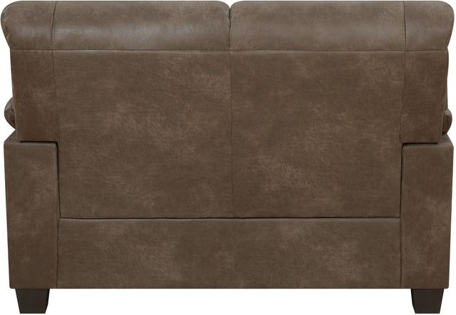 Coaster® Meagan 2 Piece Brown Living Room Set 4
