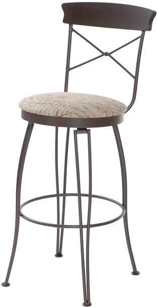 Trica Laura Swivel Counter Height Stool 1