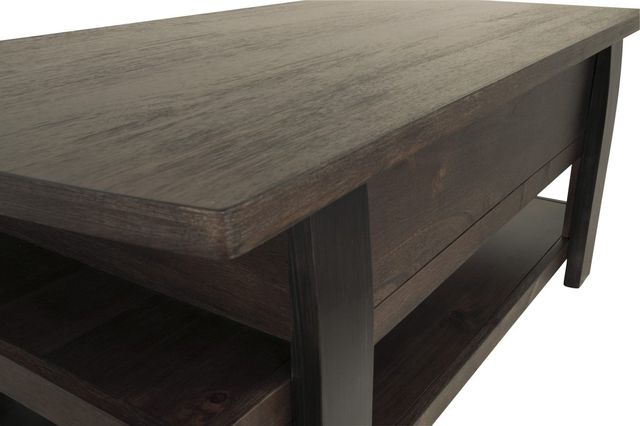 Signature Design by Ashley® Vailbry Brown Lift Top Coffee Table 8