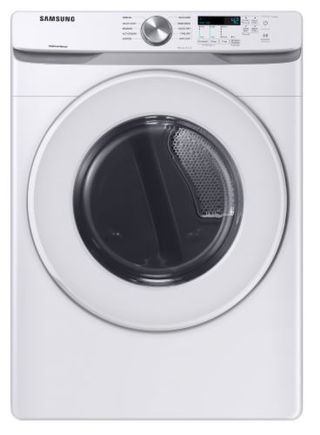 Samsung 6000 Series 7.5 Cu. Ft. White Front Load Electric Dryer
