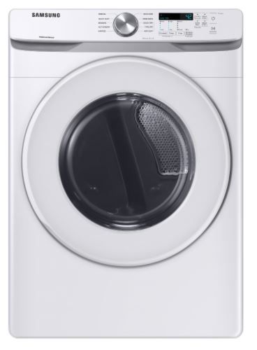 Samsung 6000 Series 7.5 Cu. Ft. White Front Load Electric Dryer-0