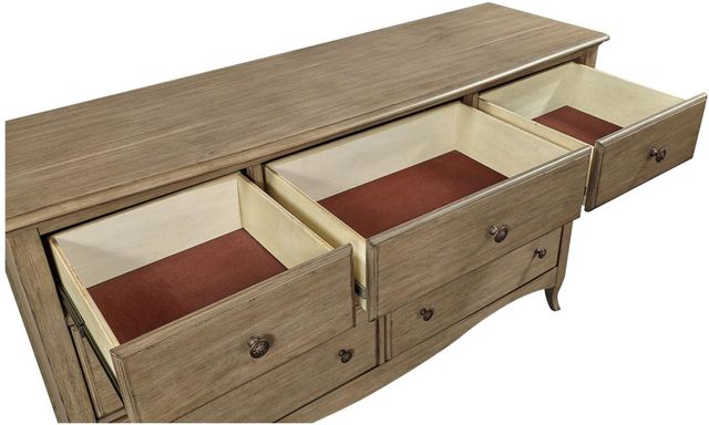 AspenhomeProvence King Bed, Dresser, Mirror, Chest and 1 Nightstand 20