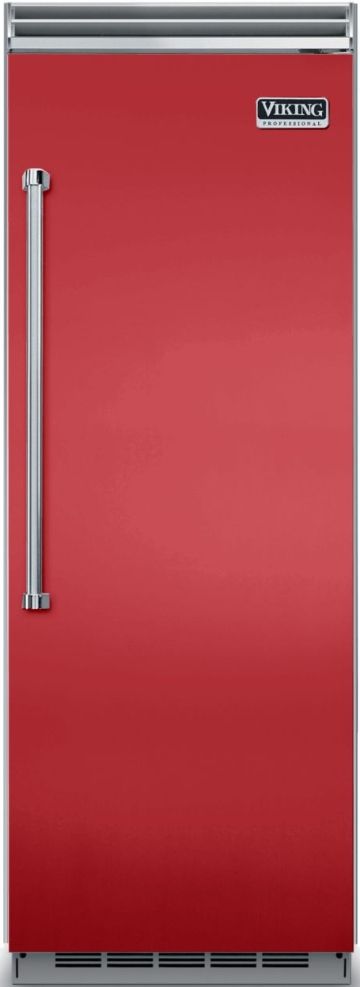 Viking® 5 Series 15.9 Cu. Ft. San Marzano Red Professional Right Hinge All Freezer
