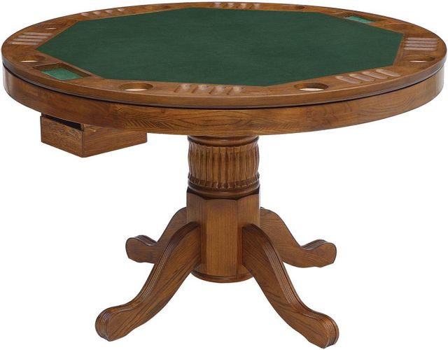 Coaster® Mitchell 5 Piece Amber 3-In-1 Game Table Set 4
