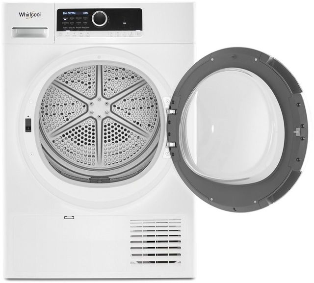 Whirlpool® 4.3 Cu. Ft. White Front Load Compact Condensing Electric Dryer-1