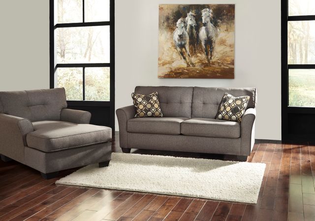 Signature Design by Ashley® Tibbee 2-Piece Slate Living Room Set-3