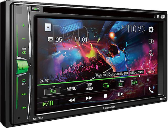 Pioneer Multimedia DVD Receiver with 6.2" WVGA Display 1