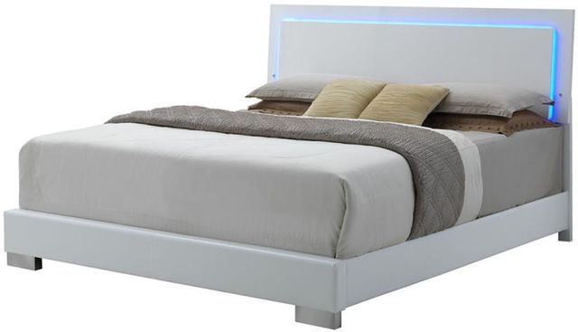 Glossy Queen Bed
