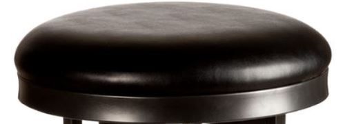 Hillsdale Ontario Backless Black Counter Height Stool 1