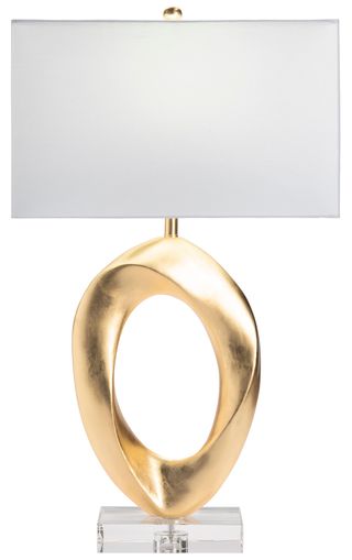 Crestview Collection Apollo Gold/White Table Lamp