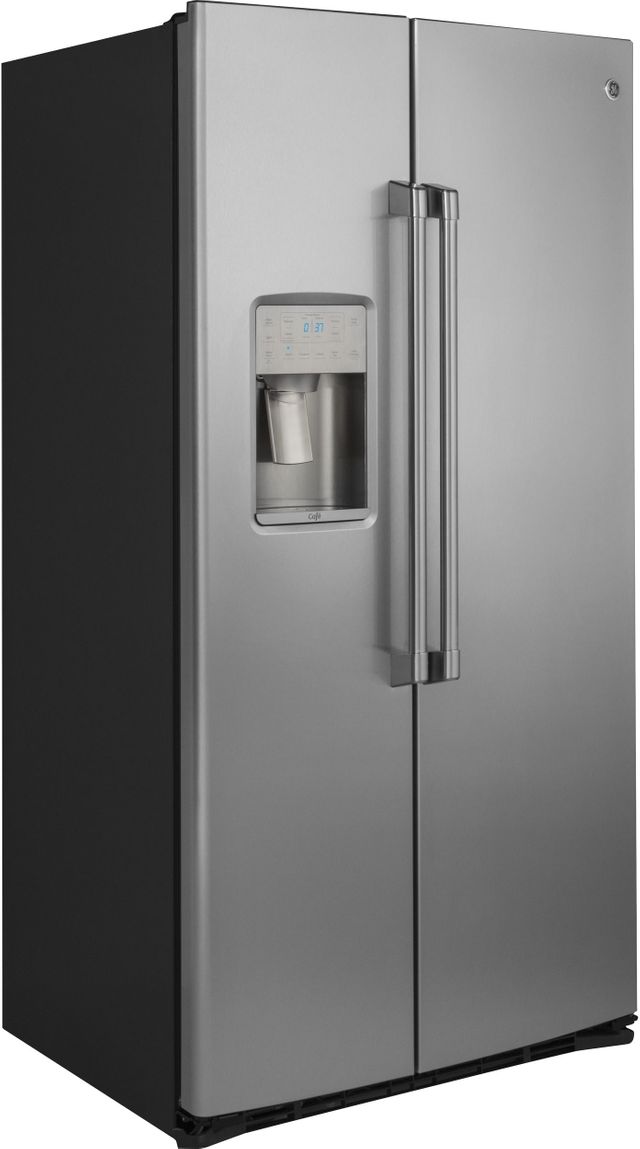 Café™ 21.9 Cu. Ft. Stainless Steel Counter Depth Side By Side Refrigerator 1
