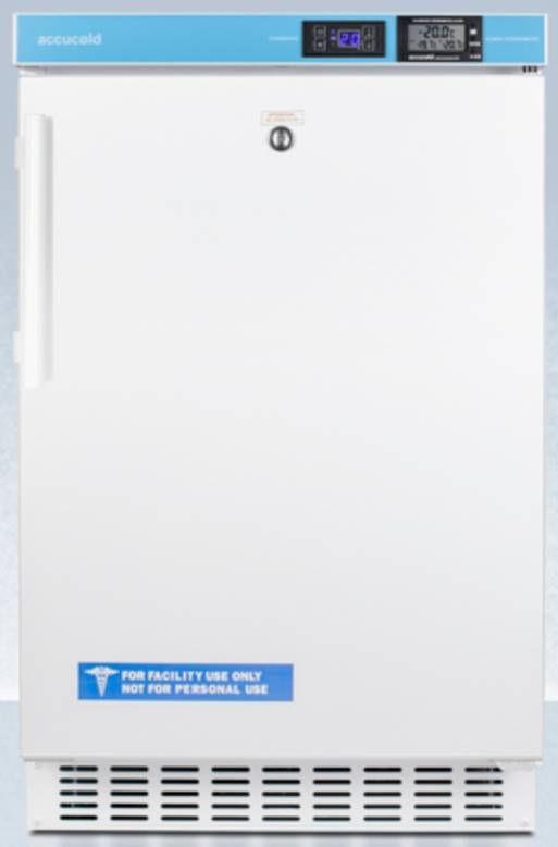 Summit® 20" Wide White Built-In Pharmacy All-Freezer | Conger LP Gas