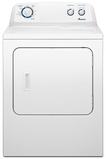 Amana® Front Load Electric Dryer-White