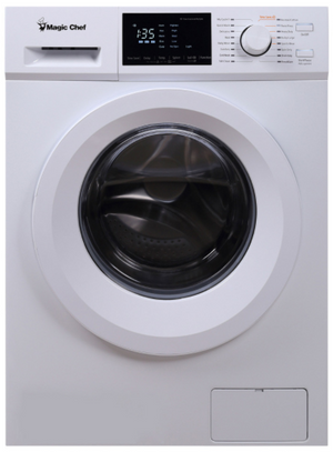 Magic Chef® 2.7 Cu. Ft. White Front Load Washer