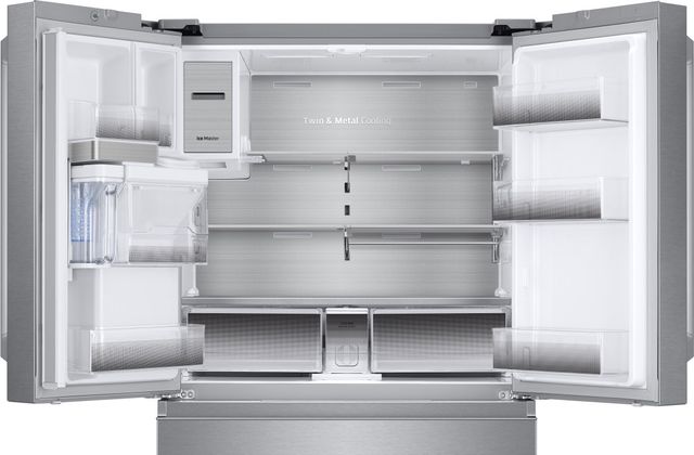 Samsung 22 Cu. Ft. Counter Depth French Door Refrigerator-Stainless Steel 19