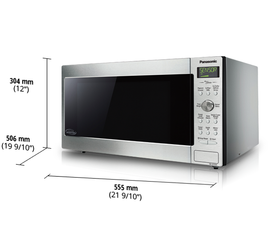 Panasonic Genius® 1.6 Cu. Ft. Stainless Steel Microwave 2