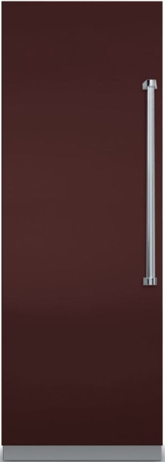 Viking® 7 Series 16.1 Cu. Ft. Kalamata Red Fully Integrated Left Hinge All Freezer with 5/7 Series Panel 0