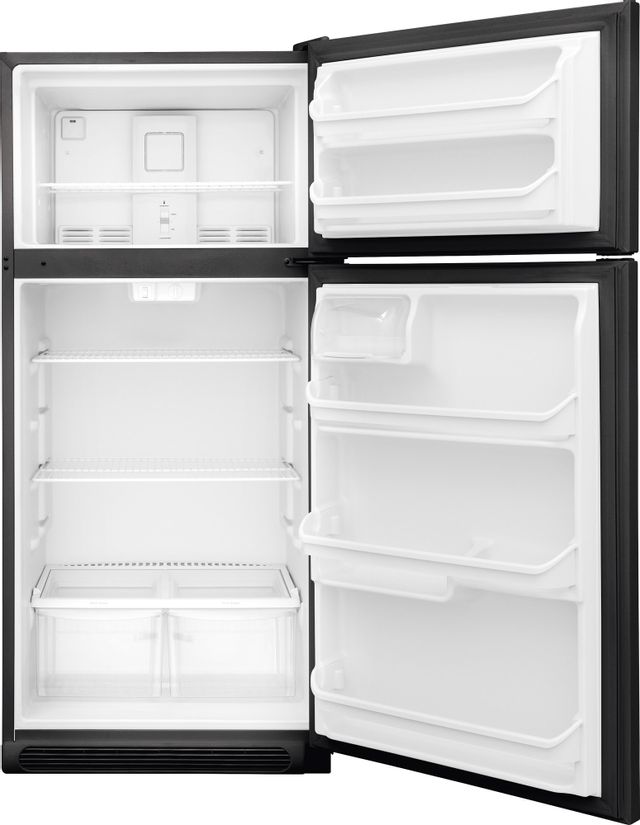 Frigidaire® 18.0 Cu. Ft. Top Freezer Refrigerator-Black 2